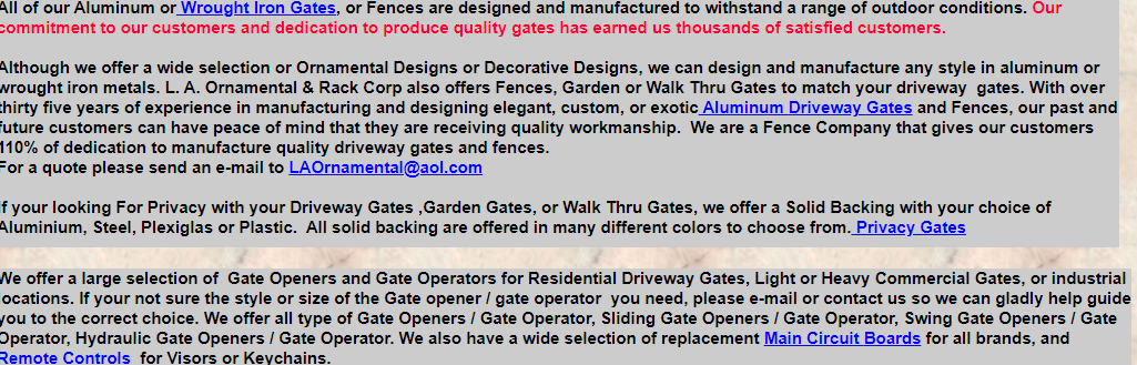 A screenshot of bad content sample