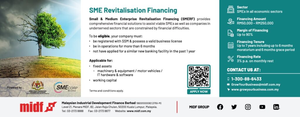 SME Revitalisation Financing details