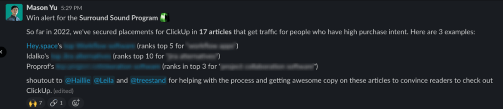 A screenshot of post by Mason Yu