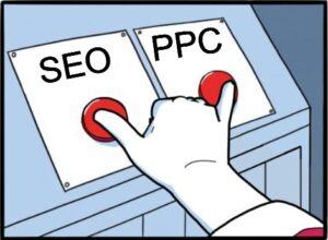 SEO and PPC meme